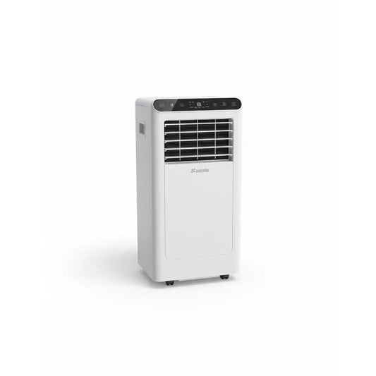 Garvee 8000 BTU Portable Air Conditioner with 3-In-1 Cooling, Dehumidifier, and Fan Functions for Rooms up to 350 Sq. Ft., Featuring Quiet Operation, Touch Panel, Remote Control, Washable Filter, and 24-Hour Timer